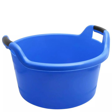 Таз 30л с ручками синий Р1003 (Интерм)