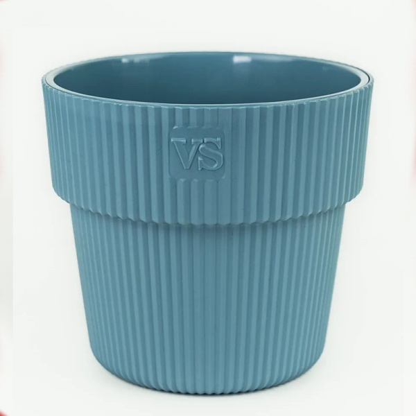 Алемар 4,8л бирюза с дренажной системой (Крассула)(5шт) 