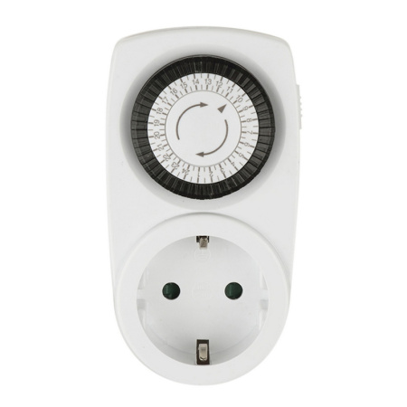 Таймер механический с розеткой