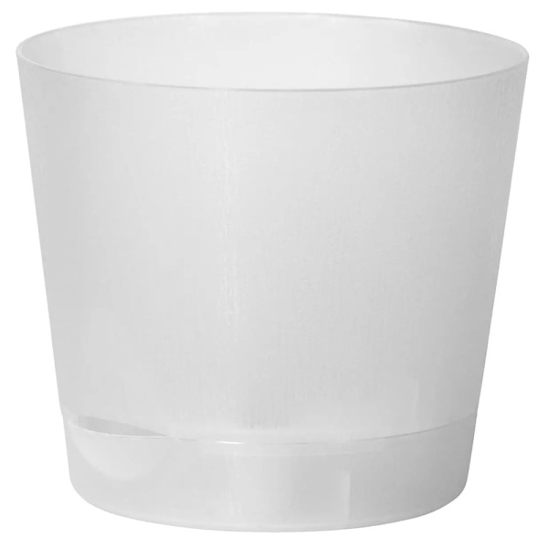 Кашпо Орхидея 1л прозрачный И0108 (Интерм)(50шт) 