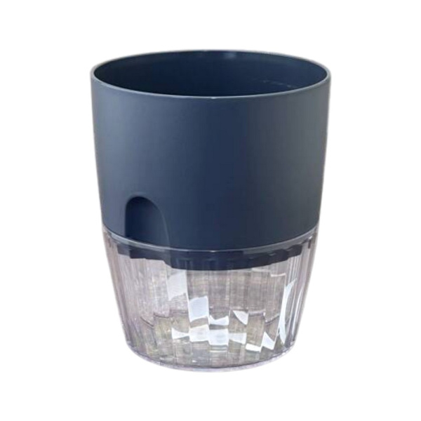 Аквадуэт 1,5л антрацит с автополивом D13см (5Р)(8шт)