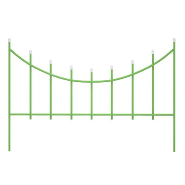 Заборчик мет садовый Горизонталь В-0,5м Ш-0,63м Д-4,1 м 5секций (ВС)