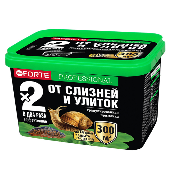 Бона Форте ведро 500мл Супер гранулы от слизней и улиток (БФ)(12шт)