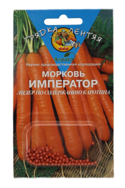 Морковь Император ГрЛ гель 100шт (Агрико)