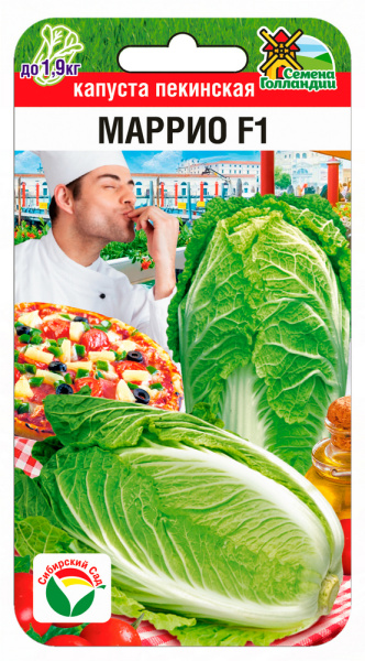 Капуста пекинская Маррио F1 10шт (Сиб Сад)
